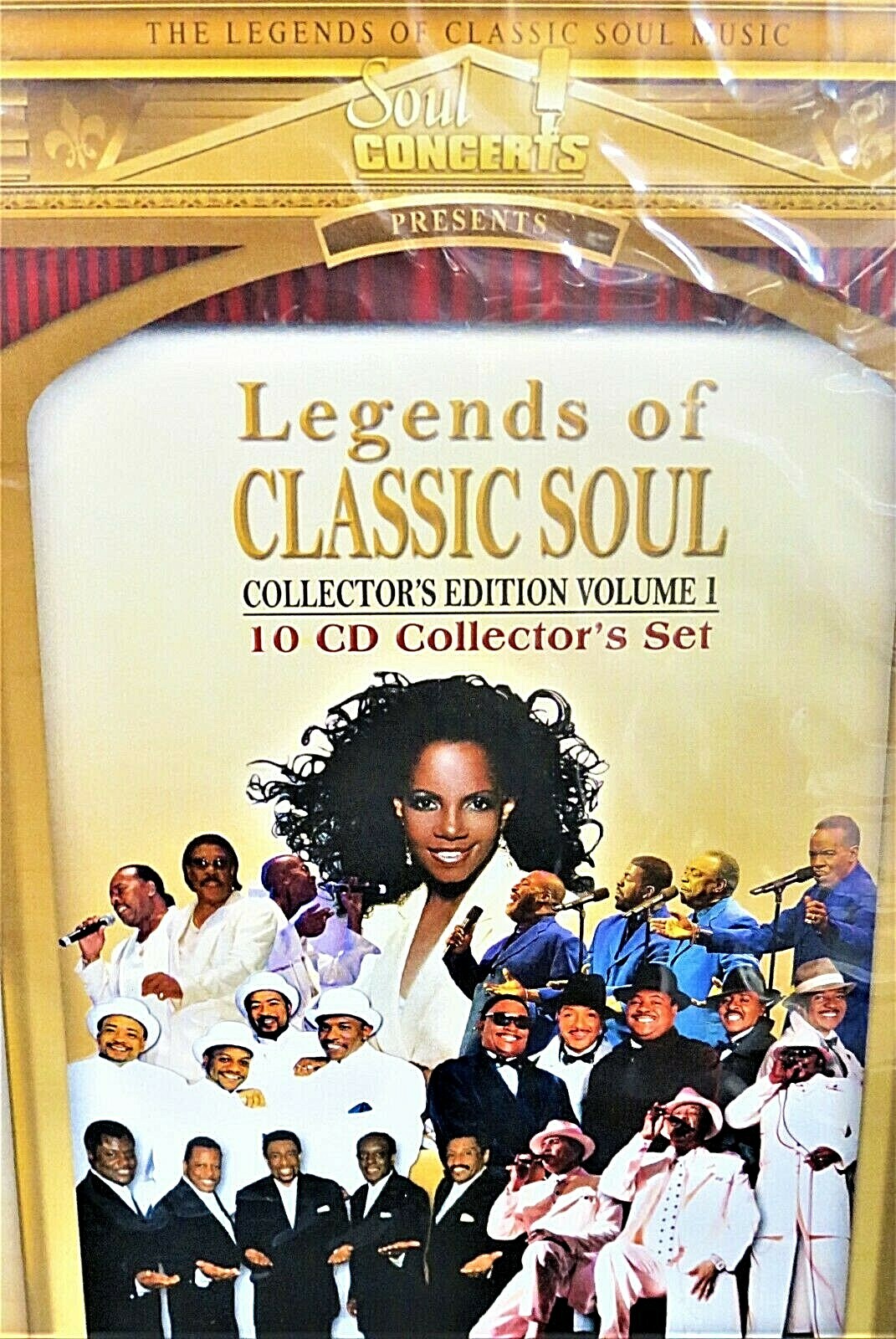 Legends of CLASSIC SOUL, NEW 10 CDS,The Dells,Chi-Lites,Delfonics,Melba Moore
