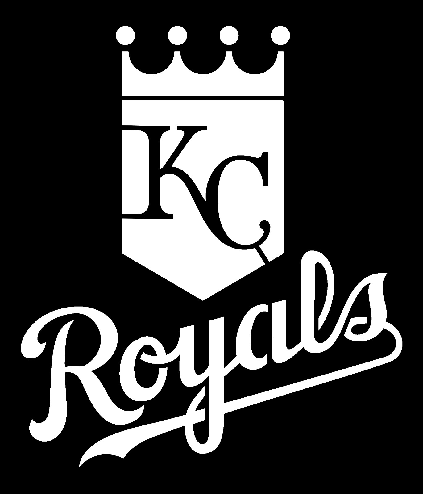Kansas City Royals - Baseball Team Stencil Set - 3 Sizes & 3 Styles - 3, 6, & 9\