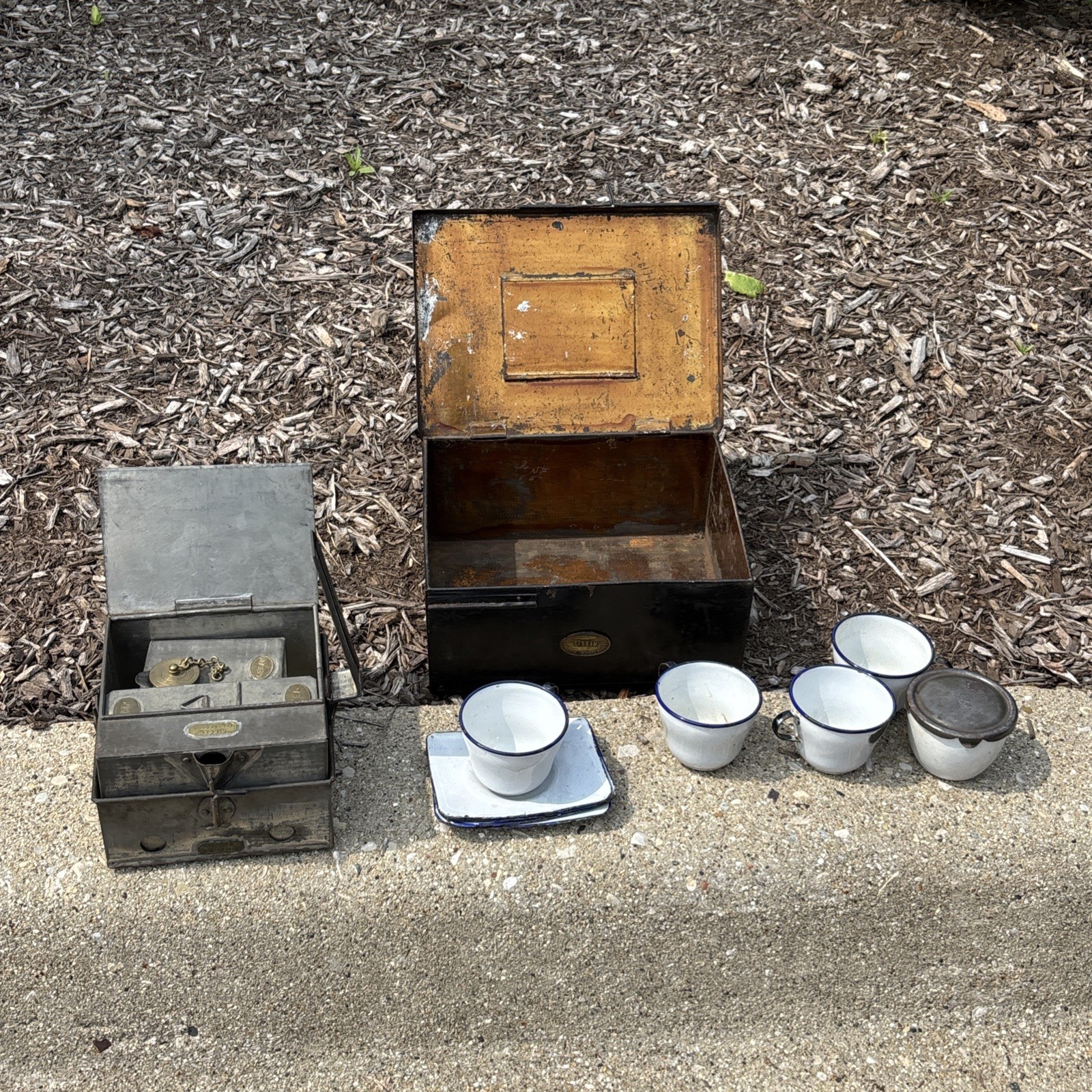 SIRRAM Vintage Motor Car Pre-War PICNIC KETTLE SET Military Camping RARE Picnic SIRRAM Vintage Motor Car Pre-War PICNIC KETTLE SET Military Camping RARE Picnic