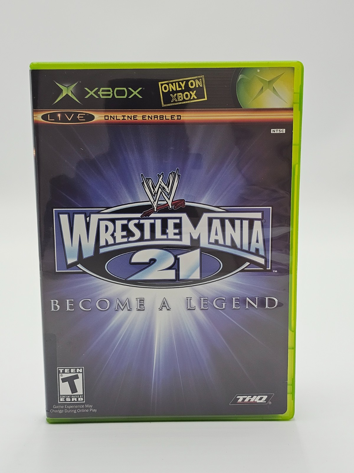 Microsoft Xbox WWE Wrestlemania 21 CIB Cleaned & Tested