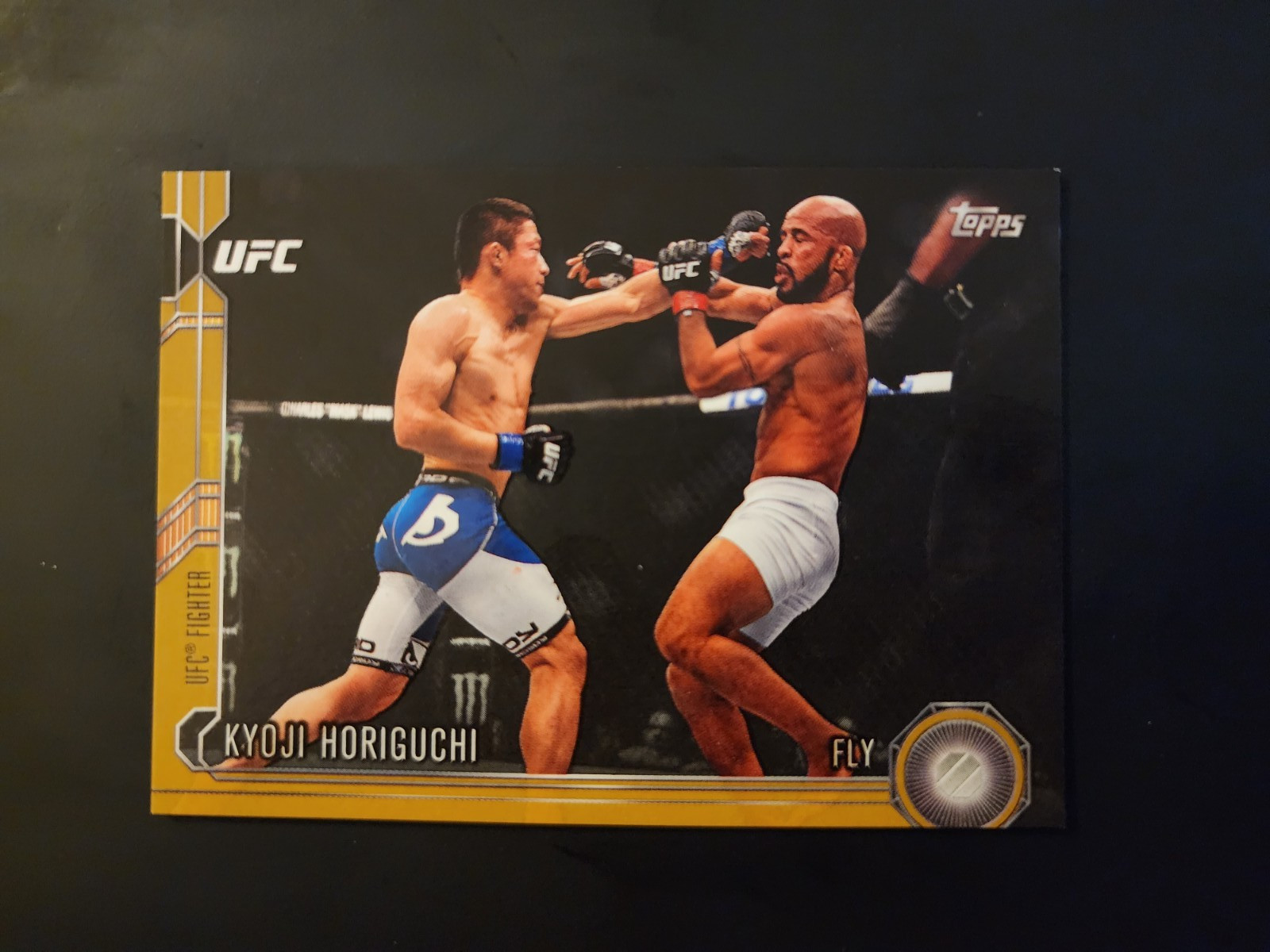 Topps 2015 UFC Chronicles Kyoji Horiguchi #212 Gold /88 RARE SP