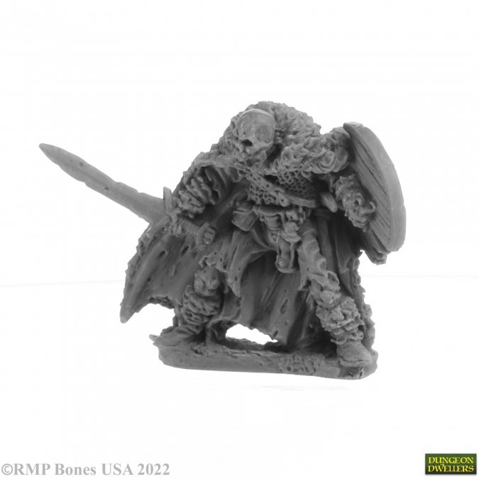 Reaper 07033 Crypt Guardian Skeleton Dungeon Dwellers Plastic Miniature