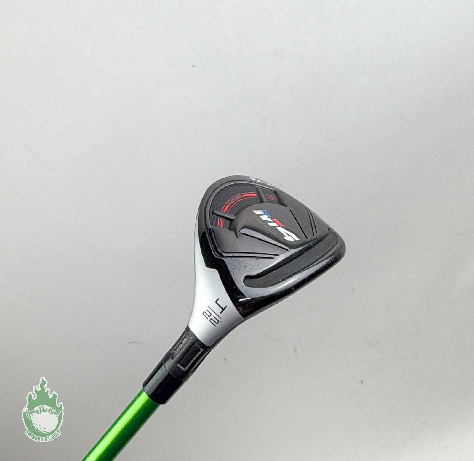 Used RH TaylorMade M4 Rescue 4 Hybrid 22* 65g Regular Flex Graphite Golf Club