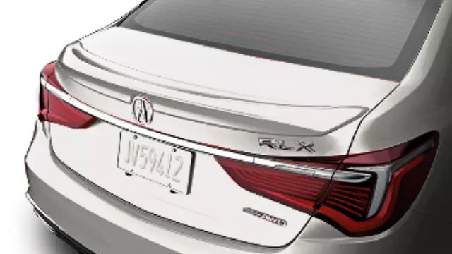 Genuine Acura Deck Lid Spoiler - Platinum White Pearl 08F10-TY2-211A