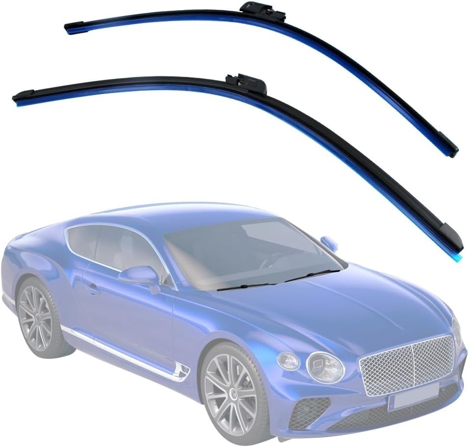 1 Pair Windshield Wiper Blade 3W1955425D | Compatible with Bentley Continental 1 Pair Windshield Wiper Blade 3W1955425D | Compatible with Bentley Continental
