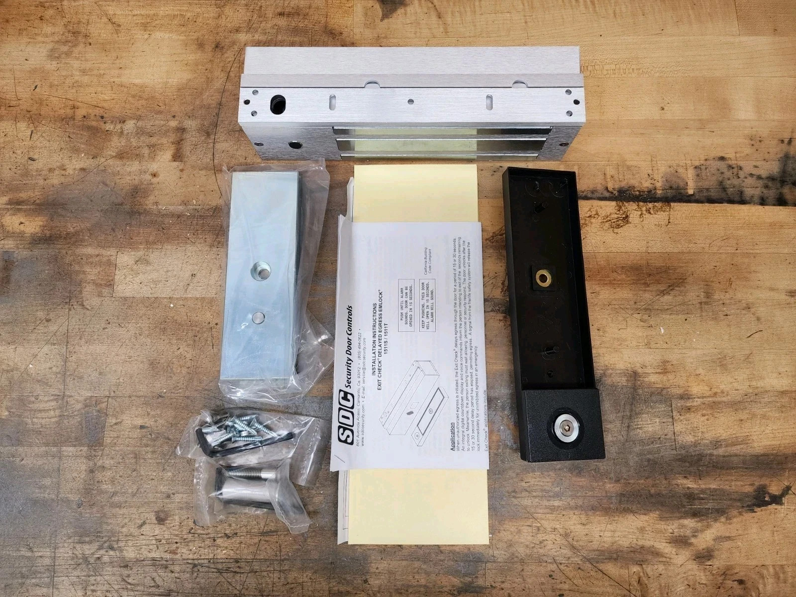 SDC 1511T Slave Exit Check W/ Integrated Delayed Electromagnetic Lock NEW SDC 1511T Slave Exit Check W/ Integrated Delayed Electromagnetic Lock NEW