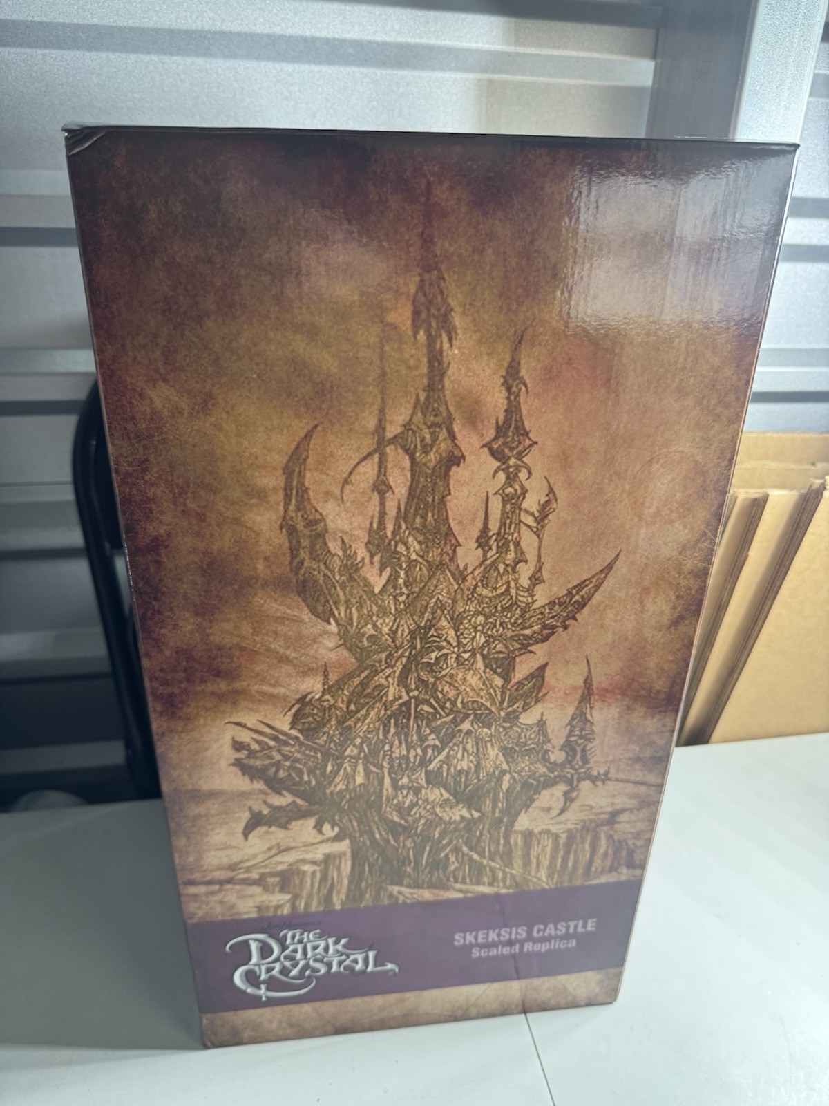 The Dark Crystal Skeksis Castle Scaled Replica Chronicle Collectibles LE /300