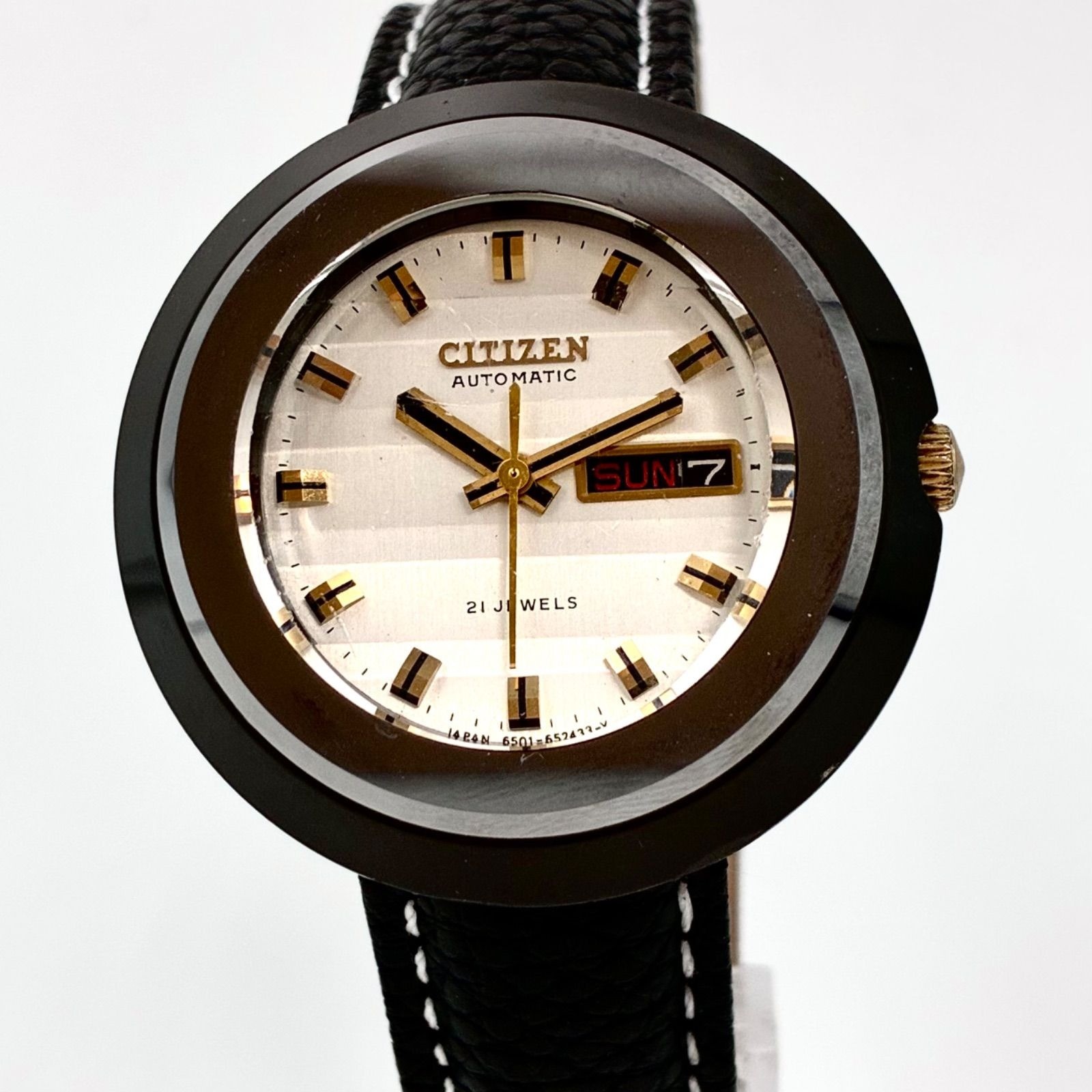 CITIZEN CUSTOM V2  4-650972-K Automatic Watch from Japan