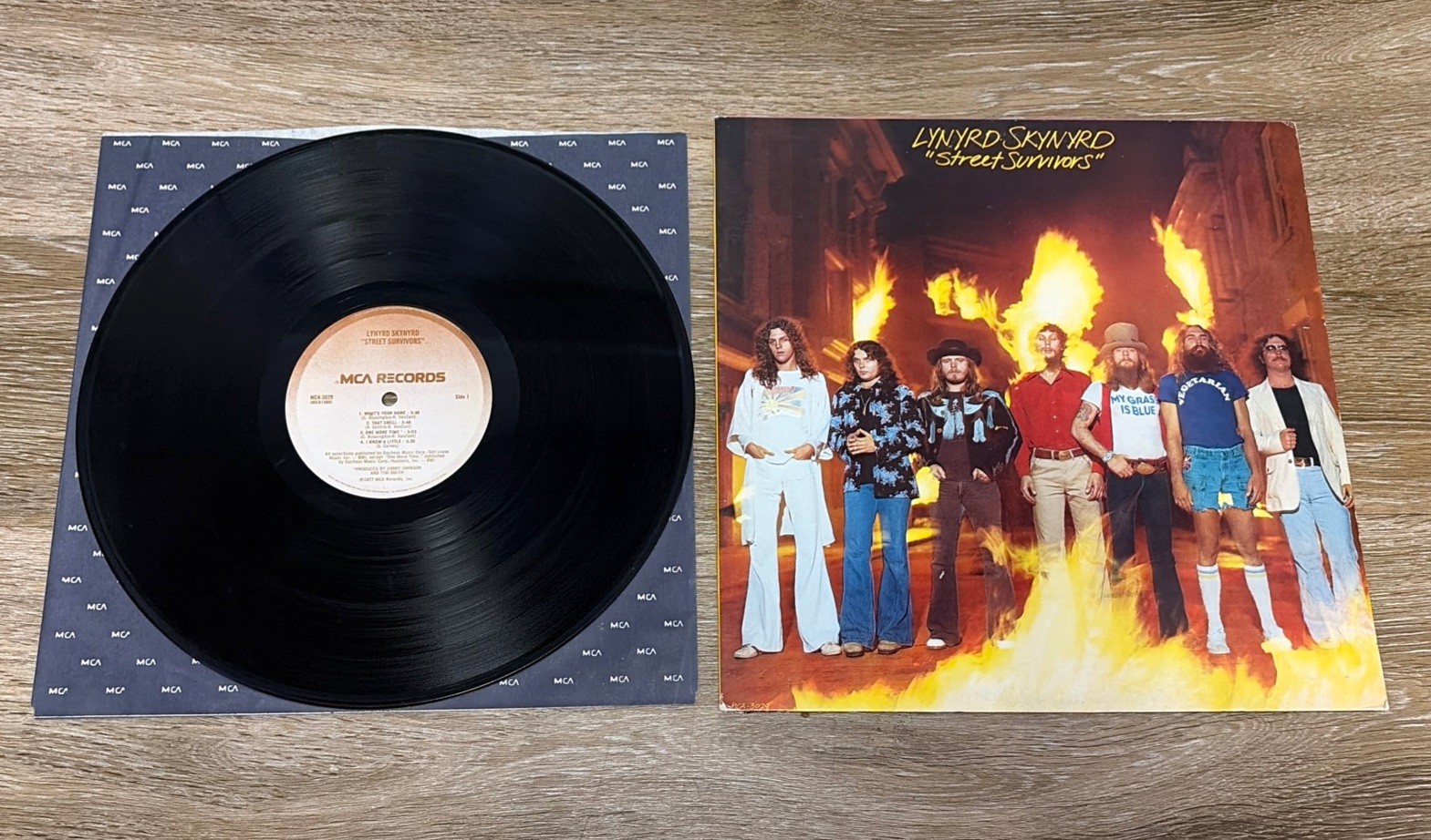 Lynyrd Skynyrd Street Survivors MCA Records 1977 12