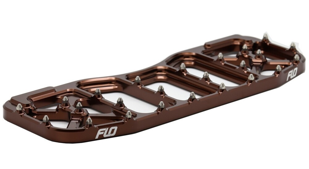 FLO MOTO Bronze V5 Floorboards 1984-2025 Harley Touring FLH FLT FPEG-800V5BRZ