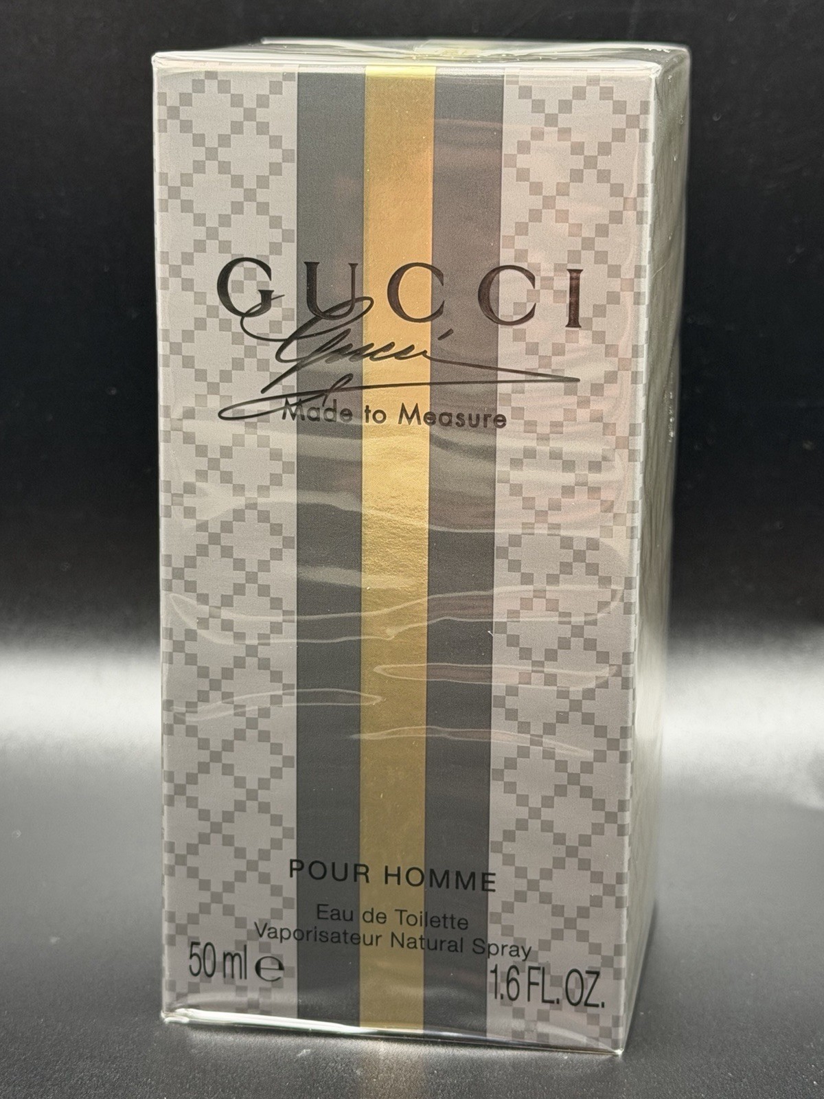 Gucci Made To Measure EDT 1.6 oz 50ml Men’s Cologne Rare Sealed Discontinued