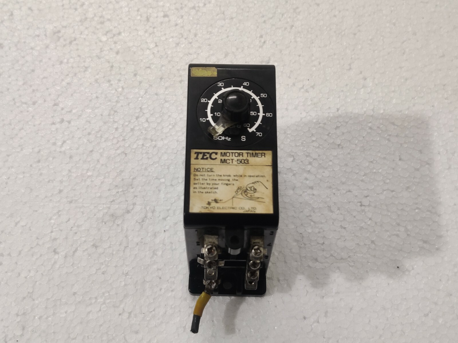 Tokyo Electric MCT-503 TEC Motor Timer
