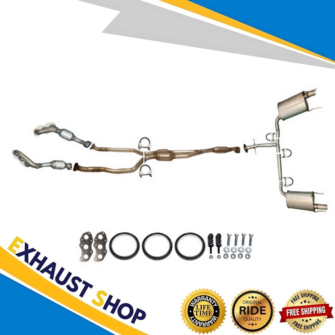 Complete Exhaust System Fits 2006-2012 Lexus IS250 2.5L AWD In Stock NEW