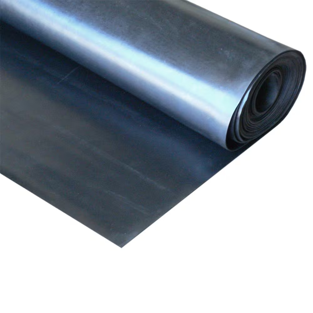 EPDM 1/16 In. X 36 In. X 48 In. Commercial Grade 60A Rubber Sheet - Black
