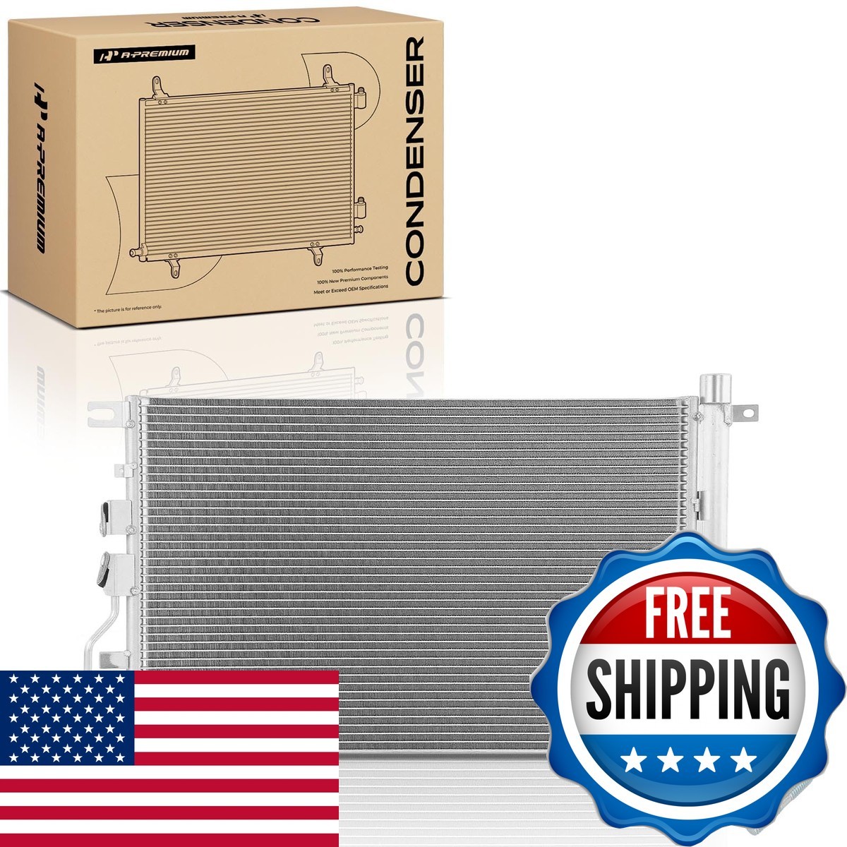 A-Premium Air Conditioning Condenser for Chevrolet & GMC A-Premium Air Conditioning Condenser for Chevrolet & GMC