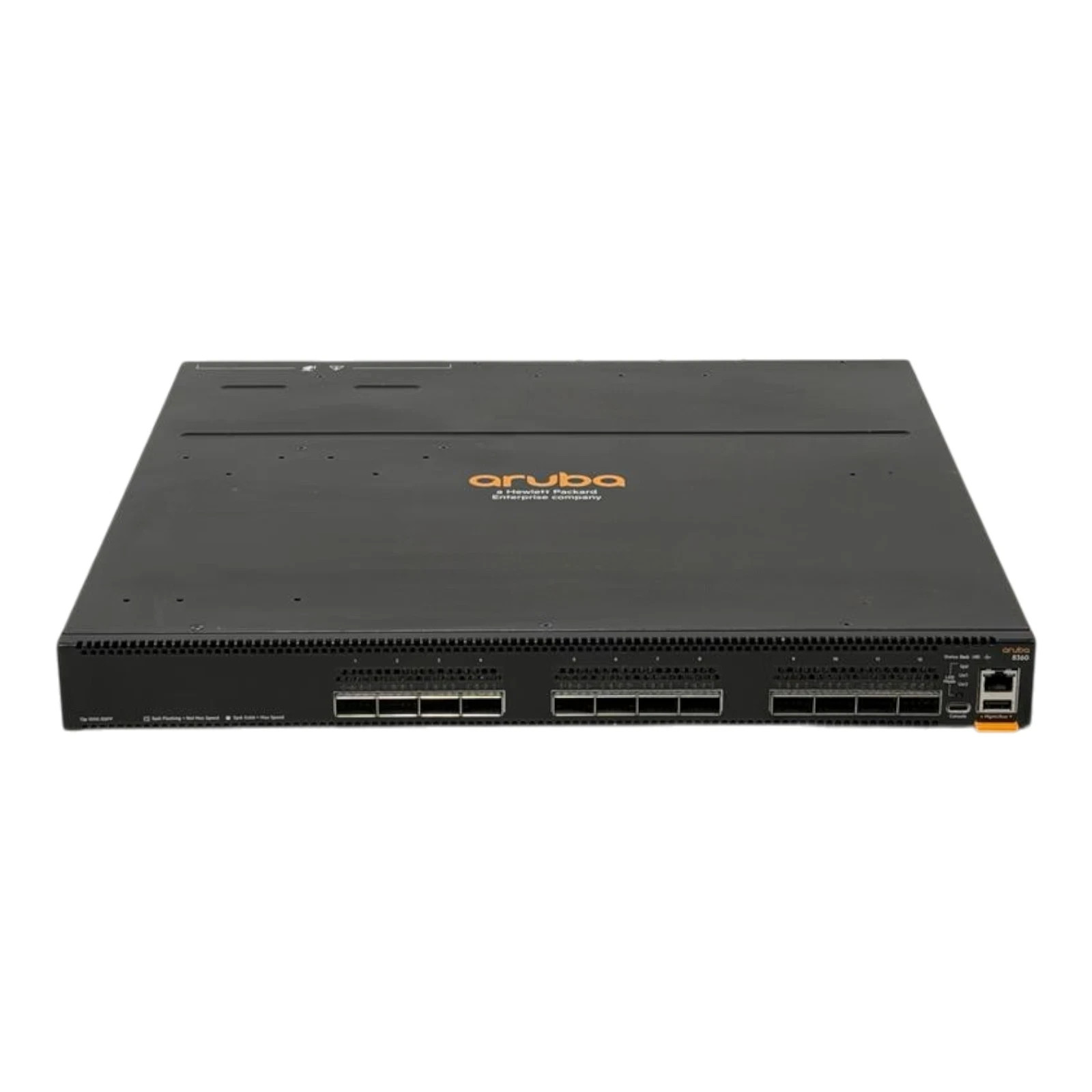 HPE Aruba 8360-12C 12x 40/100GbE QSFP+/QSFP28 L3 F2B Managed Switch JL721A