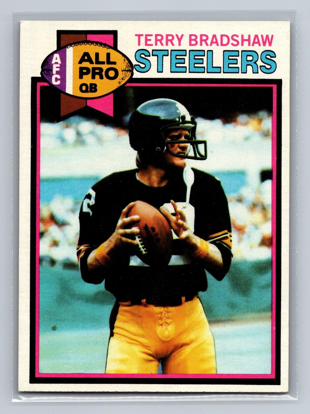1979 Topps #500 Terry Bradshaw 1979 Topps #500 Terry Bradshaw