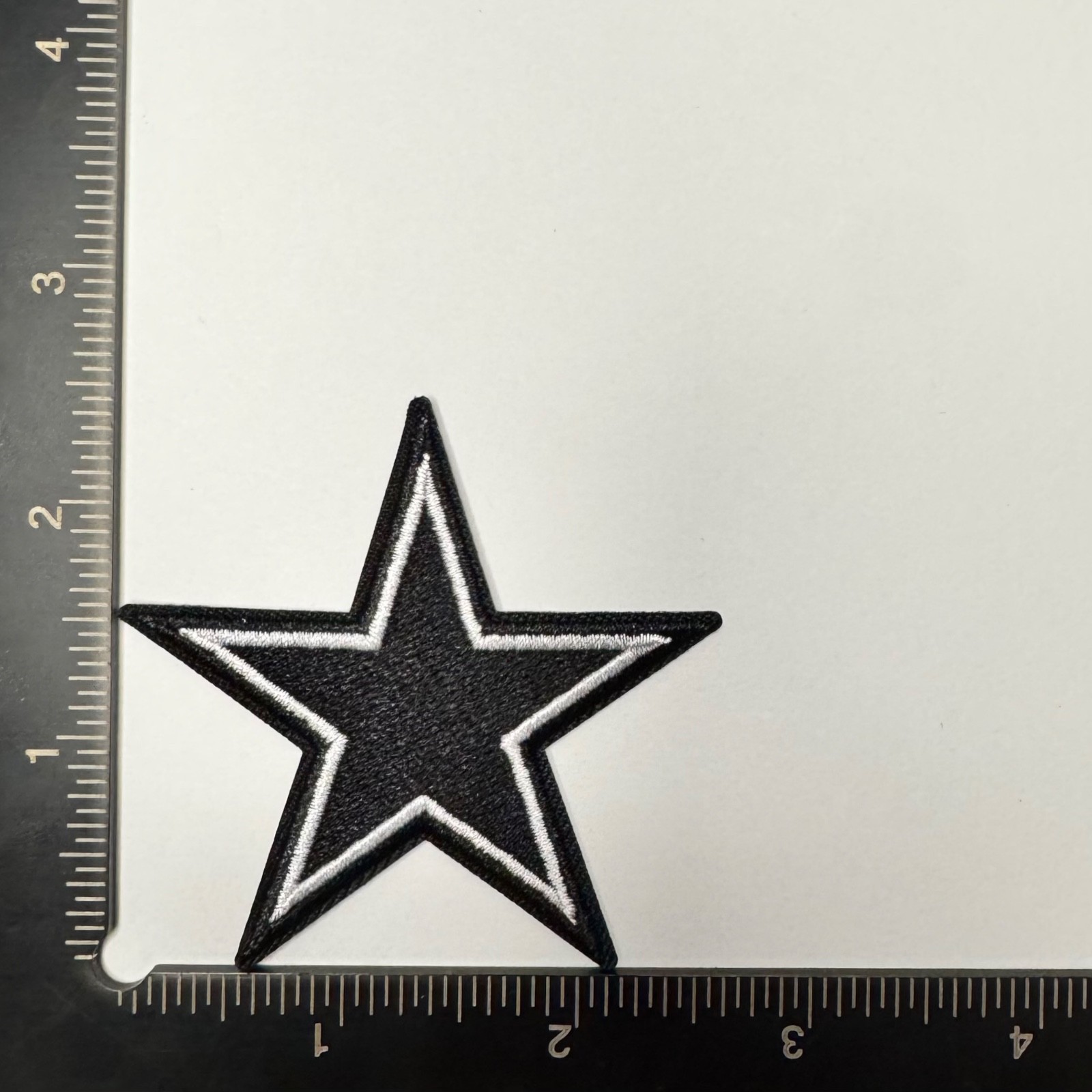 Dallas Cowboys Black Iron/Sew On Embroidered Patch