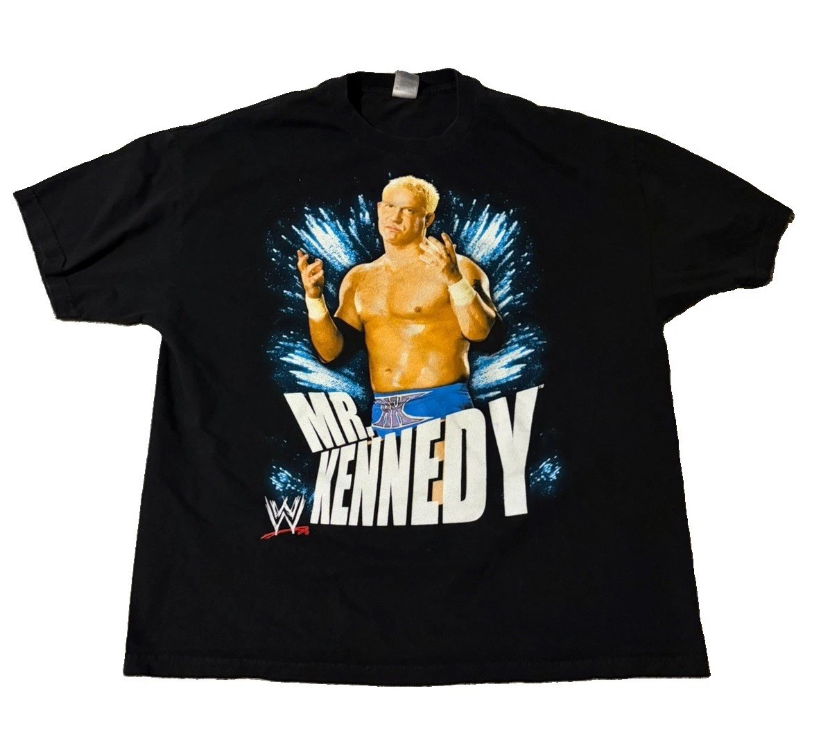 Vintage RARE WWE Mr. Ken Kennedy “Talk Loud Hit Harder” Shirt XXL Mr Anderson Vintage RARE WWE Mr. Ken Kennedy “Talk Loud Hit Harder” Shirt XXL Mr Anderson