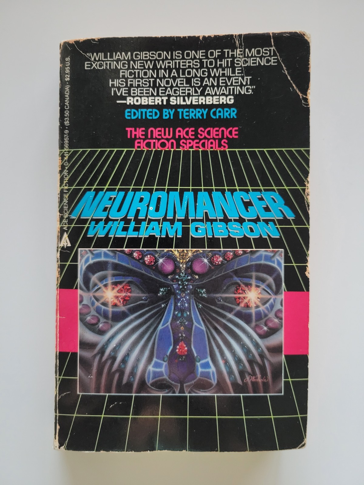1984 NEUROMANCER 1ST EDITION 2ND PRINT PAPERBACK WILLIAM GIBSON ACE SCI FI BOOK 1984 NEUROMANCER 1ST EDITION 2ND PRINT PAPERBACK WILLIAM GIBSON ACE SCI FI BOOK