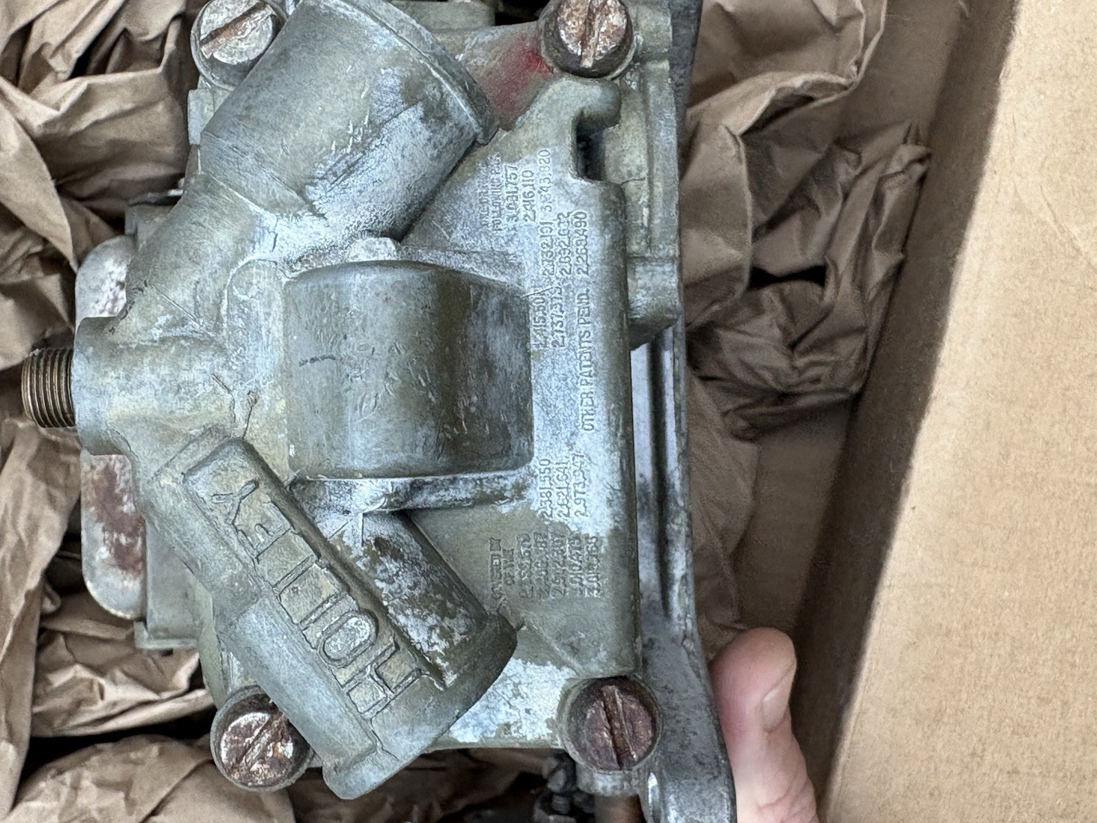 Vintage Holley 4150 Marine Carburetor 650 CFM Vintage Holley 4150 Marine Carburetor 650 CFM