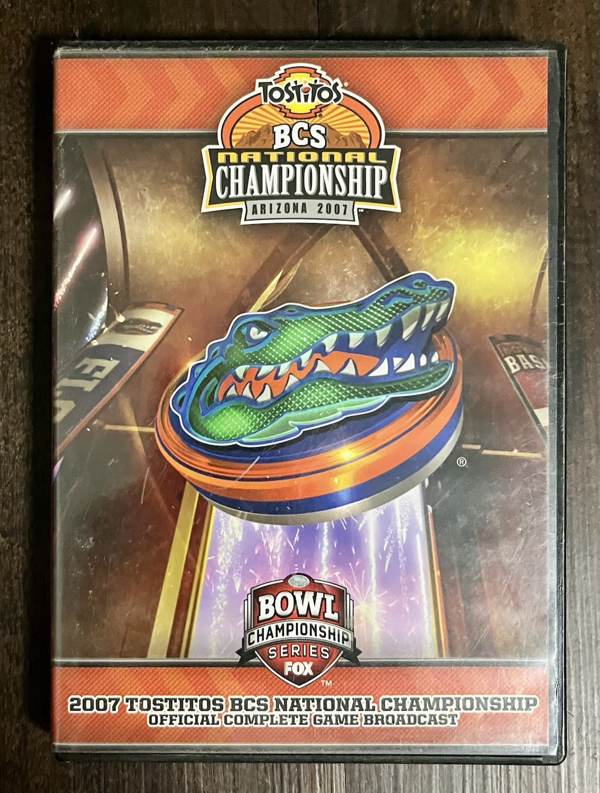 Official 2007 Tostitos BCS National Championship DVD Florida Gators Ohio State