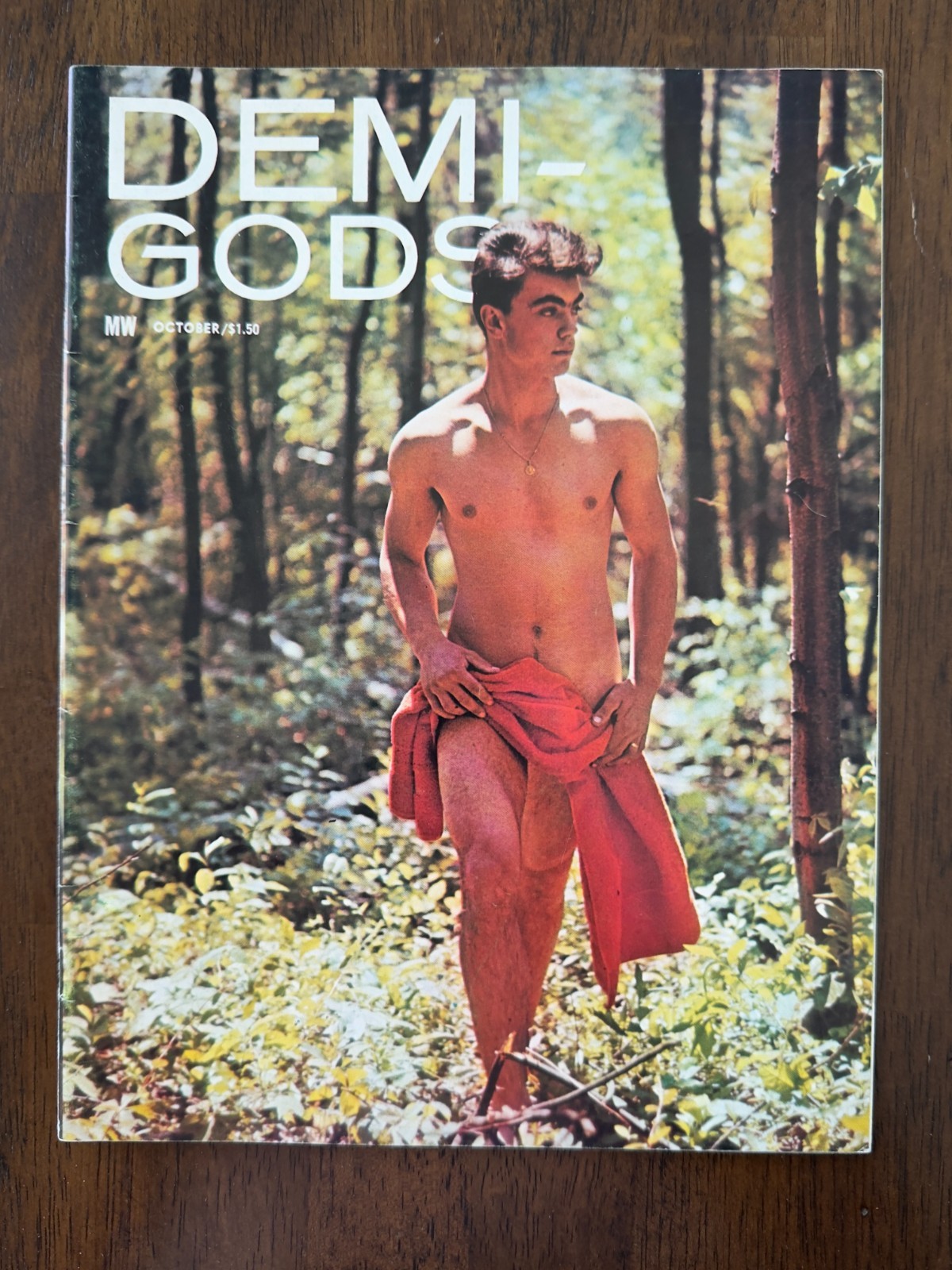 Vintage DEMI GODS Magazine Oct 1967 Male Physique Beefcake Semi-nude, Excelnt