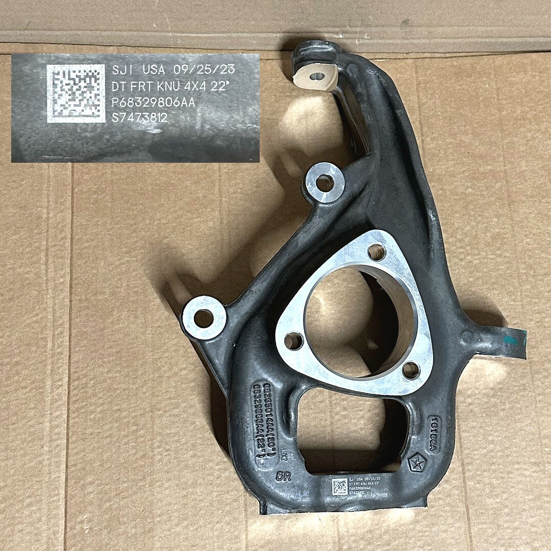 NEW OEM 2019-2024 Ram 1500 Front Right Steering Knuckle - 4x4 - 68329806AA NEW OEM 2019-2024 Ram 1500 Front Right Steering Knuckle - 4x4 - 68329806AA
