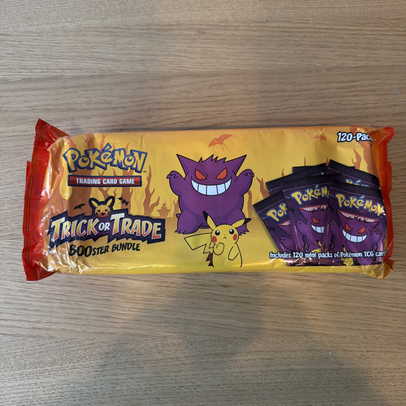 Unopened Pokémon Trick or Trade BOOster Bundle [120 Pack] SEALED