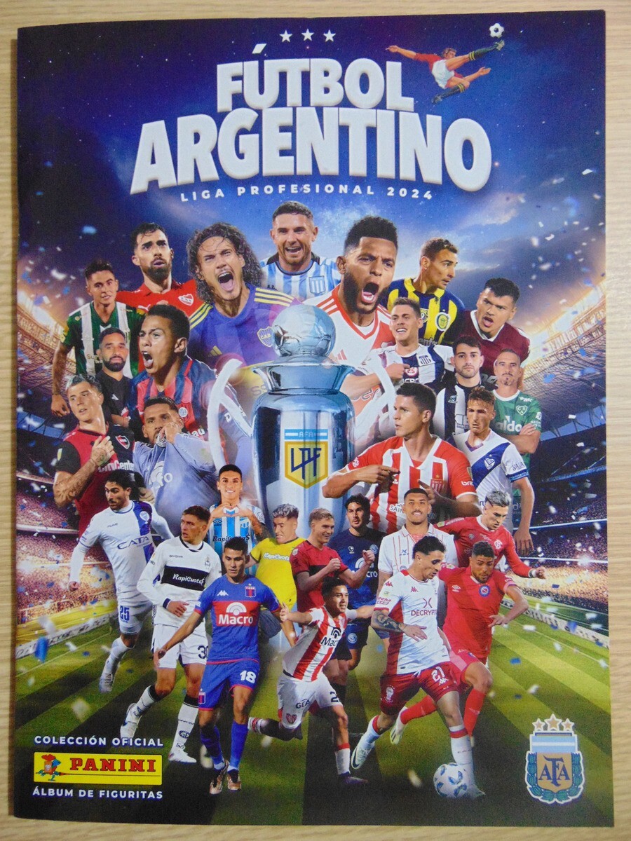 PANINI 2024 Futbol Argentino ALL Stickers FULL COLLECTION + Album -- Messi Boca PANINI 2024 Futbol Argentino ALL Stickers FULL COLLECTION + Album -- Messi Boca