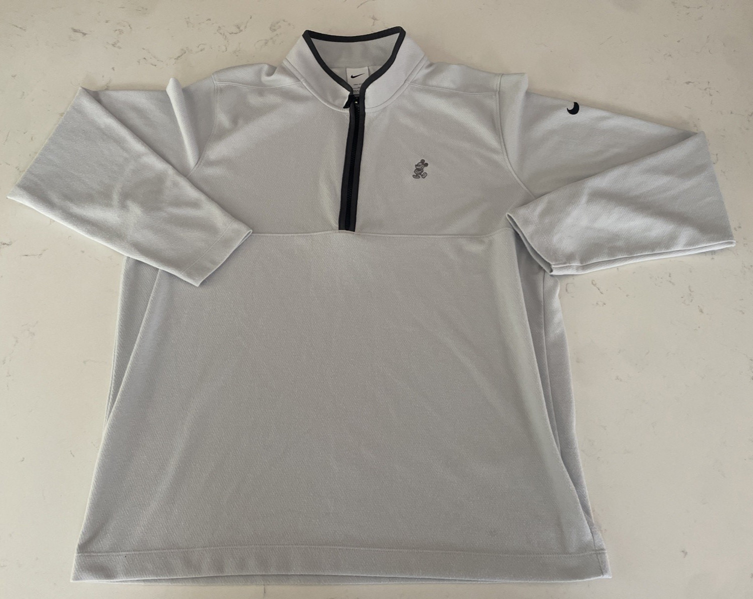 Nike Golf Victory Men\'s Dri-Fit 1/2 Zip Top DJ5474 025 Disney Mickey Mouse XL Nike Golf Victory Men\'s Dri-Fit 1/2 Zip Top DJ5474 025 Disney Mickey Mouse XL