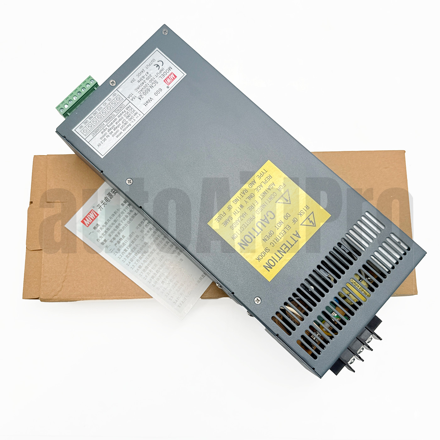 1Pc SCN-600-24 Single Output Switching Power Supply for Mean Well SCN60024 24V