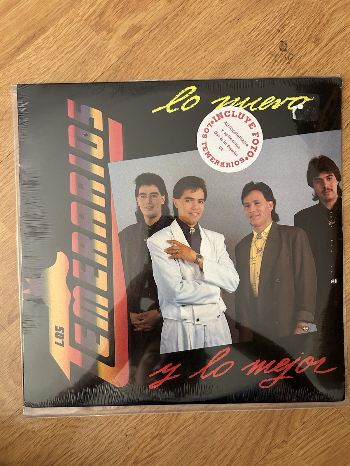 Sealed Los Temerarios Lo Nuevo y Lo Mejor Vinyl LP Record TH-2717 Latin Spanish Sealed Los Temerarios Lo Nuevo y Lo Mejor Vinyl LP Record TH-2717 Latin Spanish