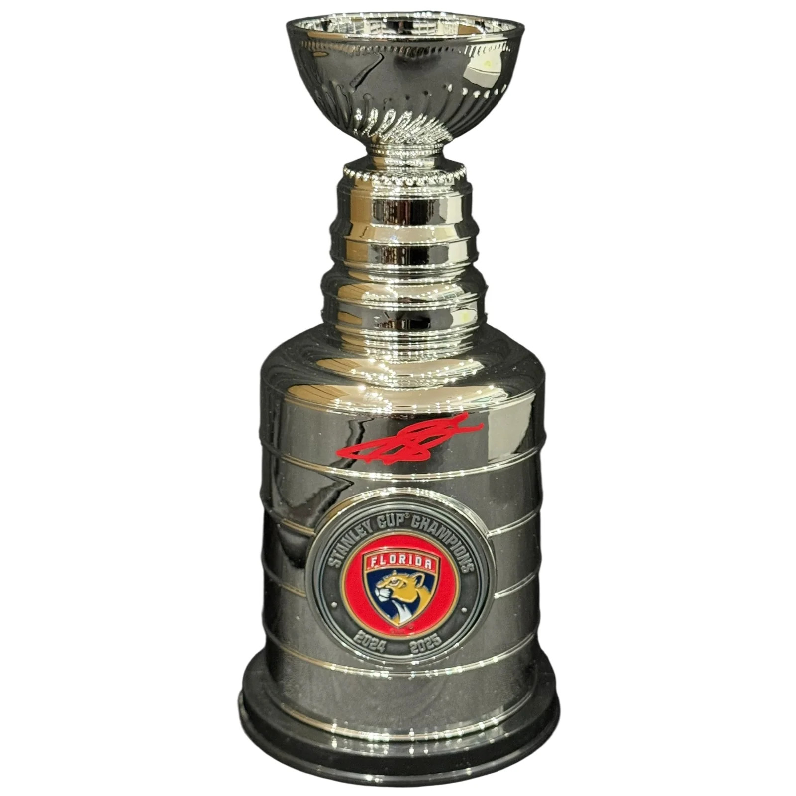 Sergei Bobrovsky Autographed Florida Panthers 2024-2025 Mini Replica Stanley Cup