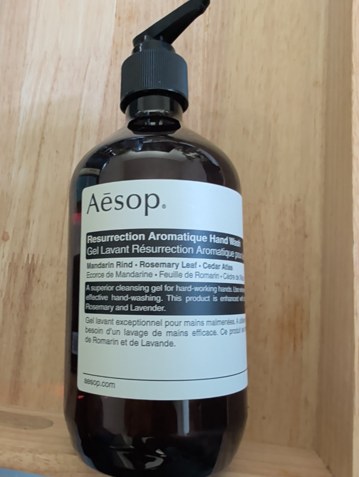 AESOP RESURRECTION AROMATIQUE HAND WASH 16.9 fl oz/ 500 ml - BRAND NEW AESOP RESURRECTION AROMATIQUE HAND WASH 16.9 fl oz/ 500 ml - BRAND NEW