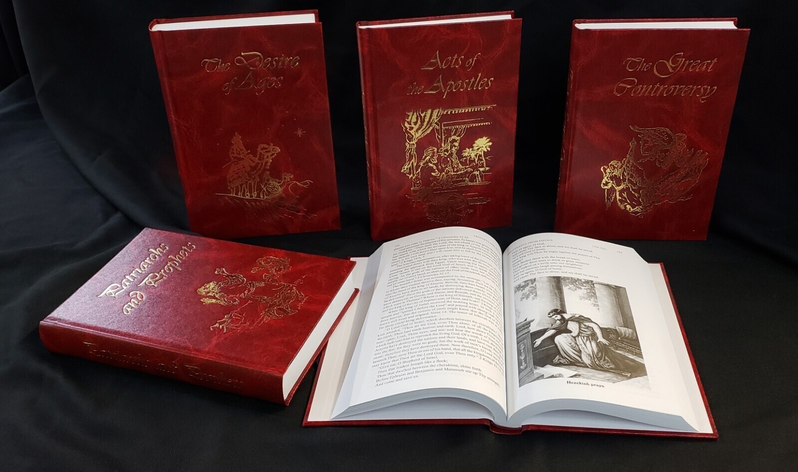 Conflict of the Ages Series 5 HARDCOVER BOOK SET by Ellen Gould White BRAND NEW Conflict of the Ages Series 5 HARDCOVER BOOK SET by Ellen Gould White BRAND NEW