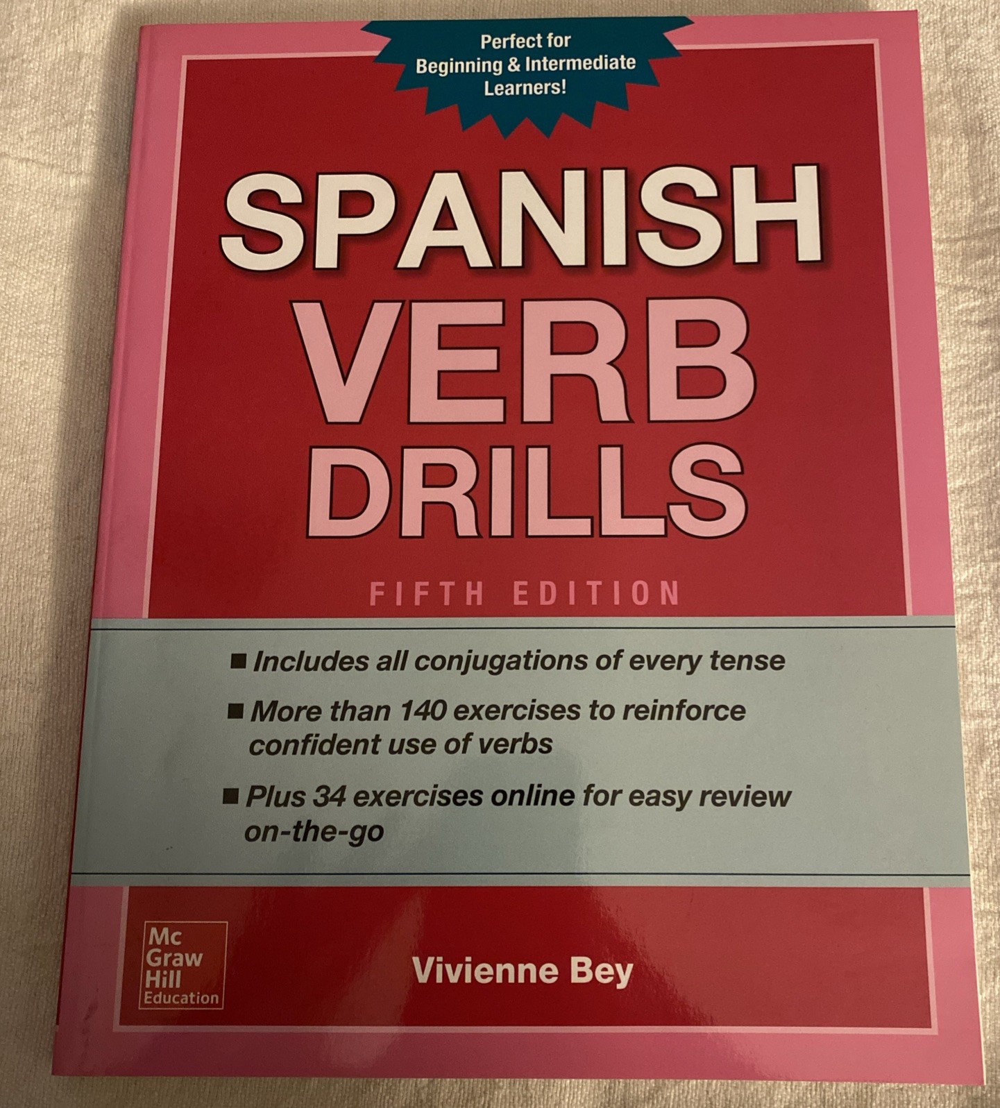 Spanish Verb Drills, Fifth Edition by Vivienne Bey 2017 Paperback - Brand New Spanish Verb Drills, Fifth Edition by Vivienne Bey 2017 Paperback - Brand New