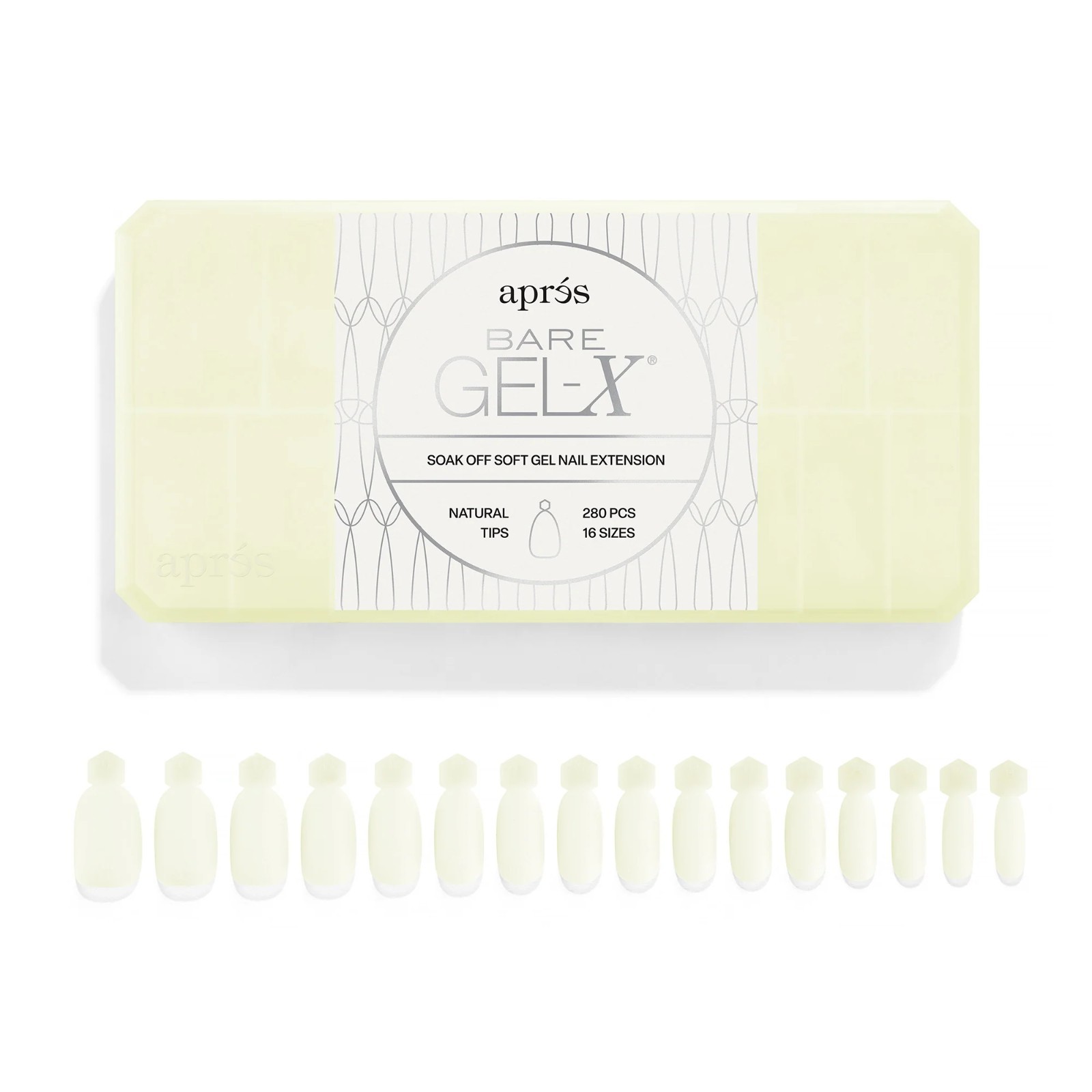 Apres Bare Gel-X - Natural Box Of Tips (280Pcs) Apres Bare Gel-X - Natural Box Of Tips (280Pcs)