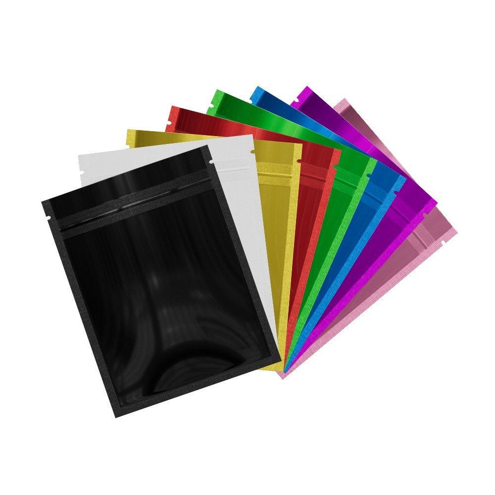4CustomPrint Smell Proof 3.5g Mylar Bags Zip Seal Lock Resealable Pouch