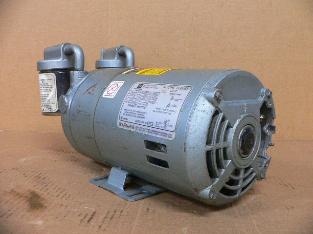 Emerson Sa55nxgtb-4142, G18dx Electric Motor 1/4 Hp 1725 Rpm Vacuum Pump