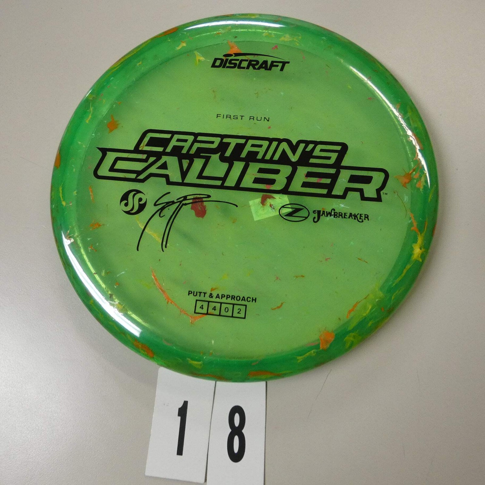Discraft Seppo Paju First Run Z Jawbreaker Captain’s Caliber - Pick Your Disc
