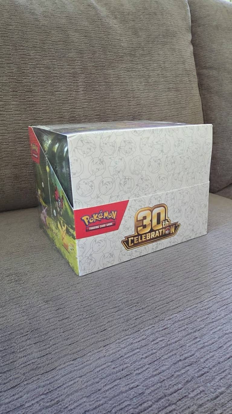 Pokémon TCG: 30th Celebration Mini Tin Display – Factory Sealed – 10 Tins