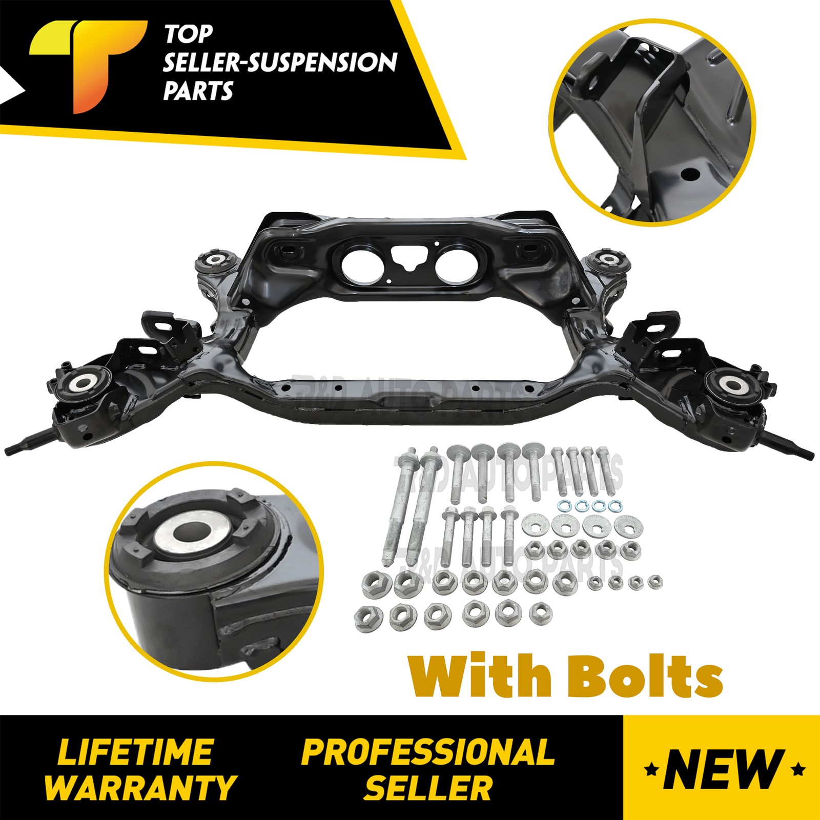 Fits For 11-13 Kia Sorento 07-13 Hyundai Santa Fe FWD Rear Subframe Crossmember Fits For 11-13 Kia Sorento 07-13 Hyundai Santa Fe FWD Rear Subframe Crossmember