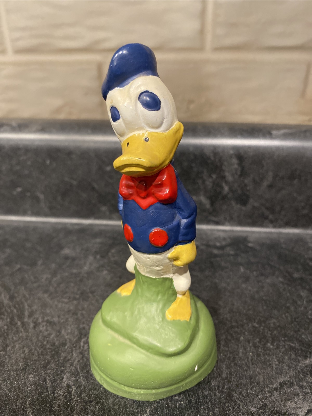 Very Nice Vintage Walt Disney Donald Duck Chalk Ware Figure~ 5.5” Tall~ Look Very Nice Vintage Walt Disney Donald Duck Chalk Ware Figure~ 5.5” Tall~ Look