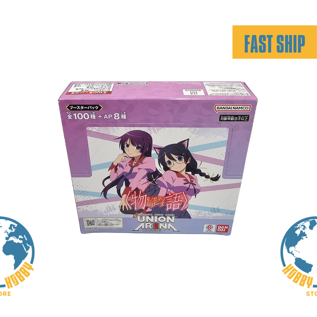 BANDAI Union Arena Booster Pack (Monogatari) Series UA42BT (Box) 16 Packs NEW