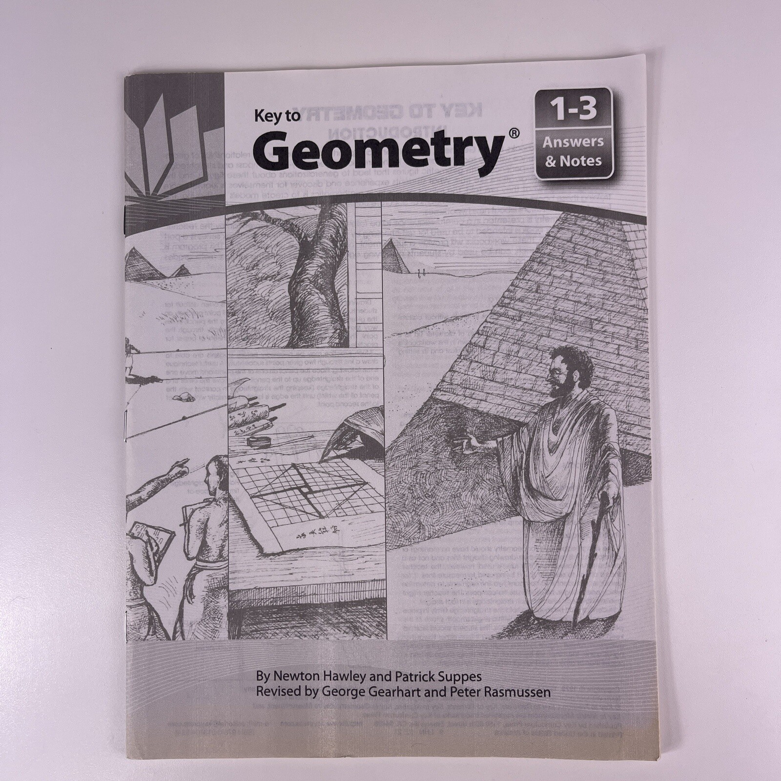 Key to Geometry Answers 1-3  Suppes, Patrick Hawley, Newton Key Curriculum Press