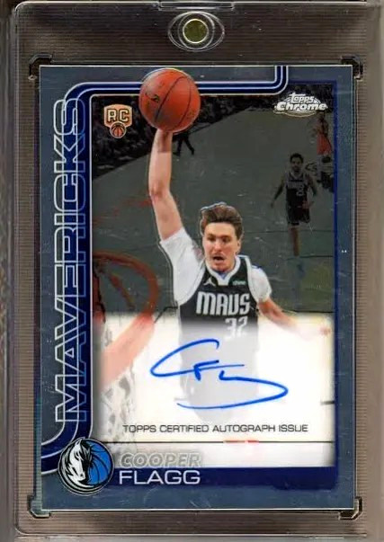 Sports Card Pack With Cooper Flagg Auto Shown In Image As The Chase Sports Card Pack With Cooper Flagg Auto Shown In Image As The Chase