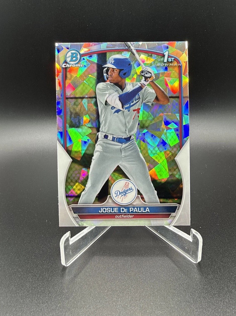2023 Bowman - Chrome Prospects Josue De Paula #BCP-111 Atomic Refractor (RC) 2023 Bowman - Chrome Prospects Josue De Paula #BCP-111 Atomic Refractor (RC)