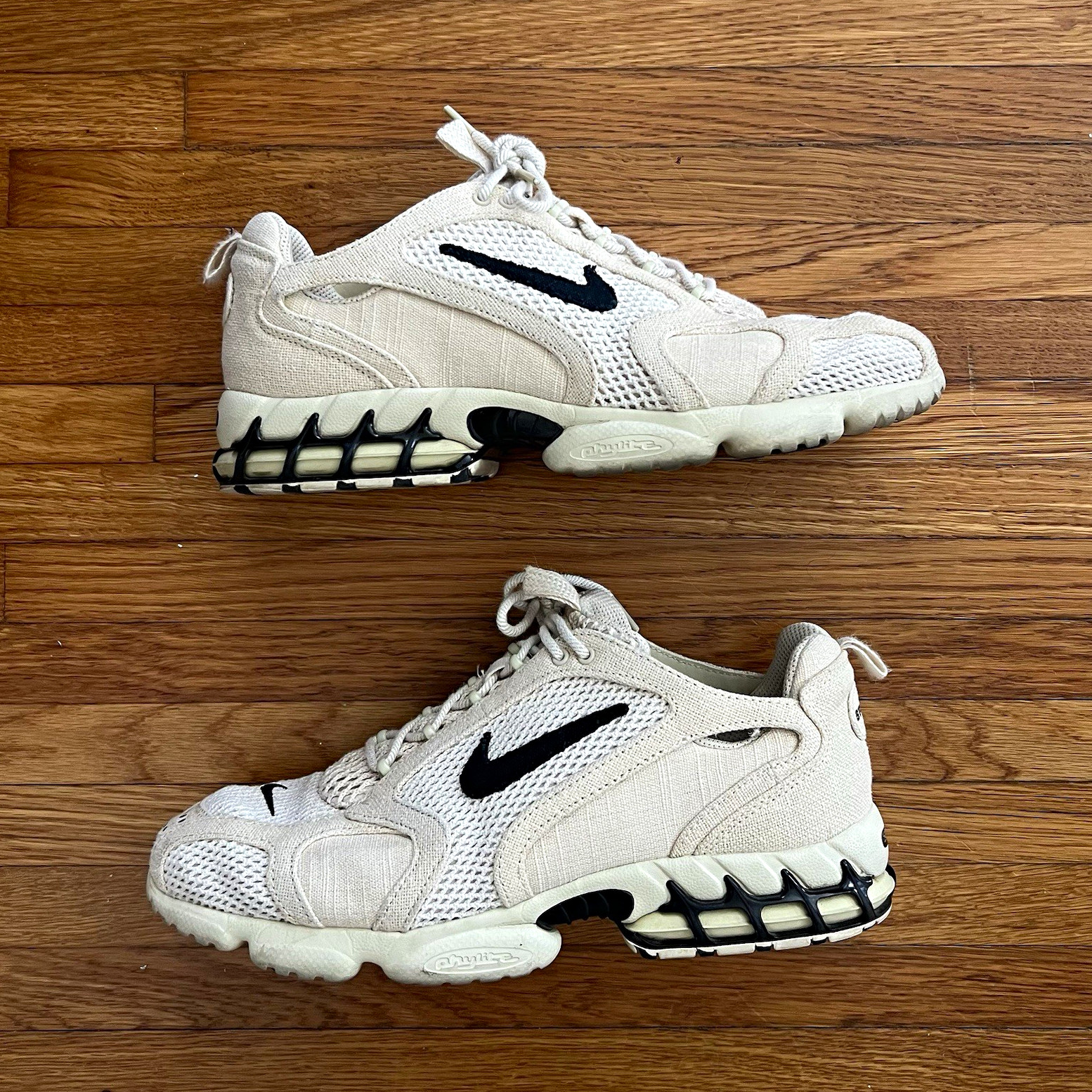 Nike x Stussy Air Zoom Spiridon Caged 2 Fossil/Black CQ5486-200 Nike x Stussy Air Zoom Spiridon Caged 2 Fossil/Black CQ5486-200