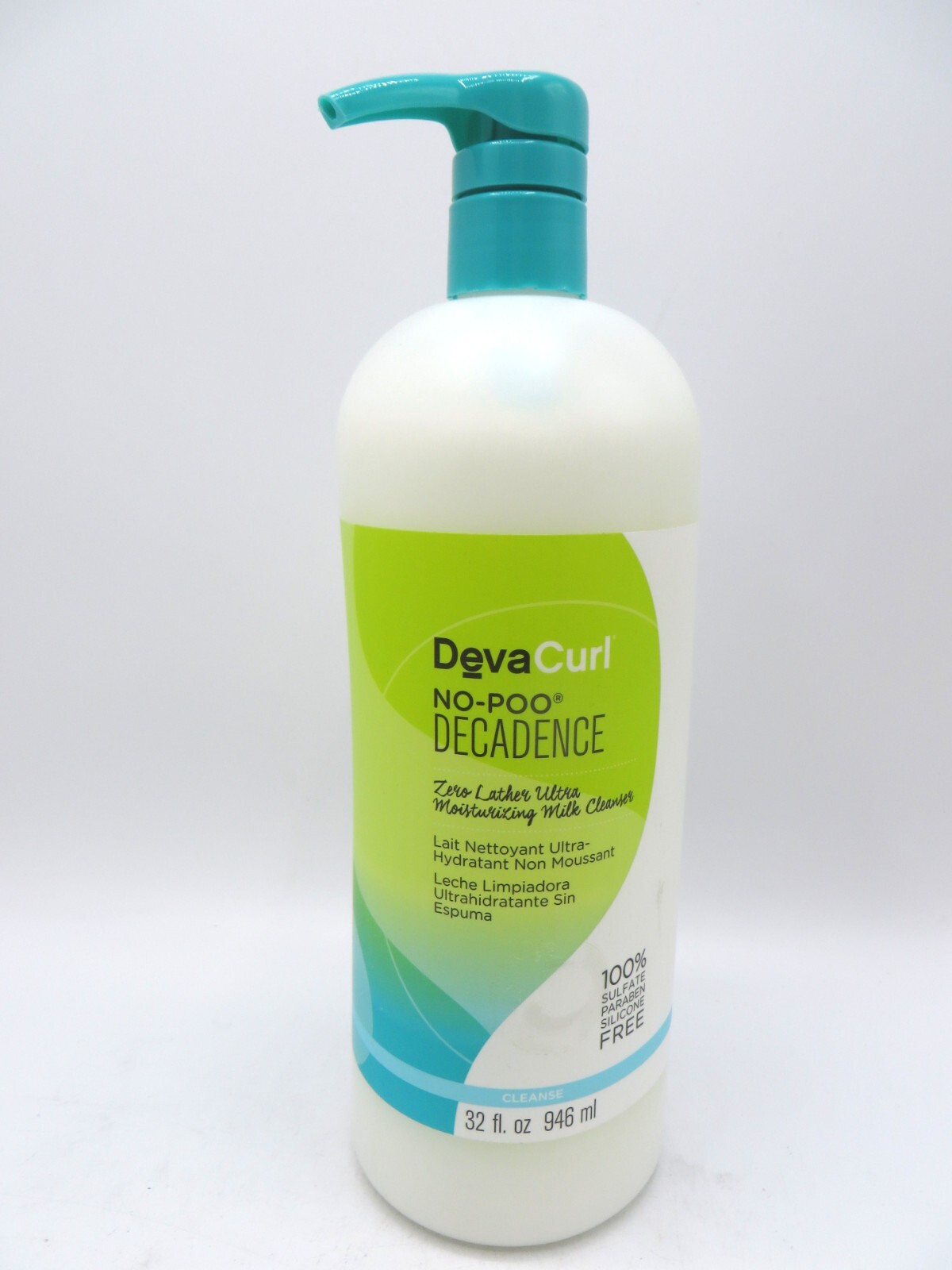 DEVACURL NO POO DECADENCE  ZERO LATHER ULTRA MOISTURIZING  MILK CLEANSER 32oz